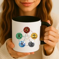 Qigong Martial Arts Elements Mug