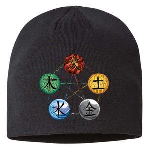 Qigong Martial Arts Elements Sustainable Beanie