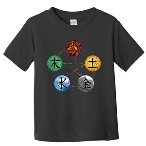 Qigong Martial Arts Elements Toddler T-Shirt