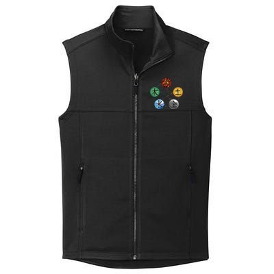 Qigong Martial Arts Elements Collective Smooth Fleece Vest