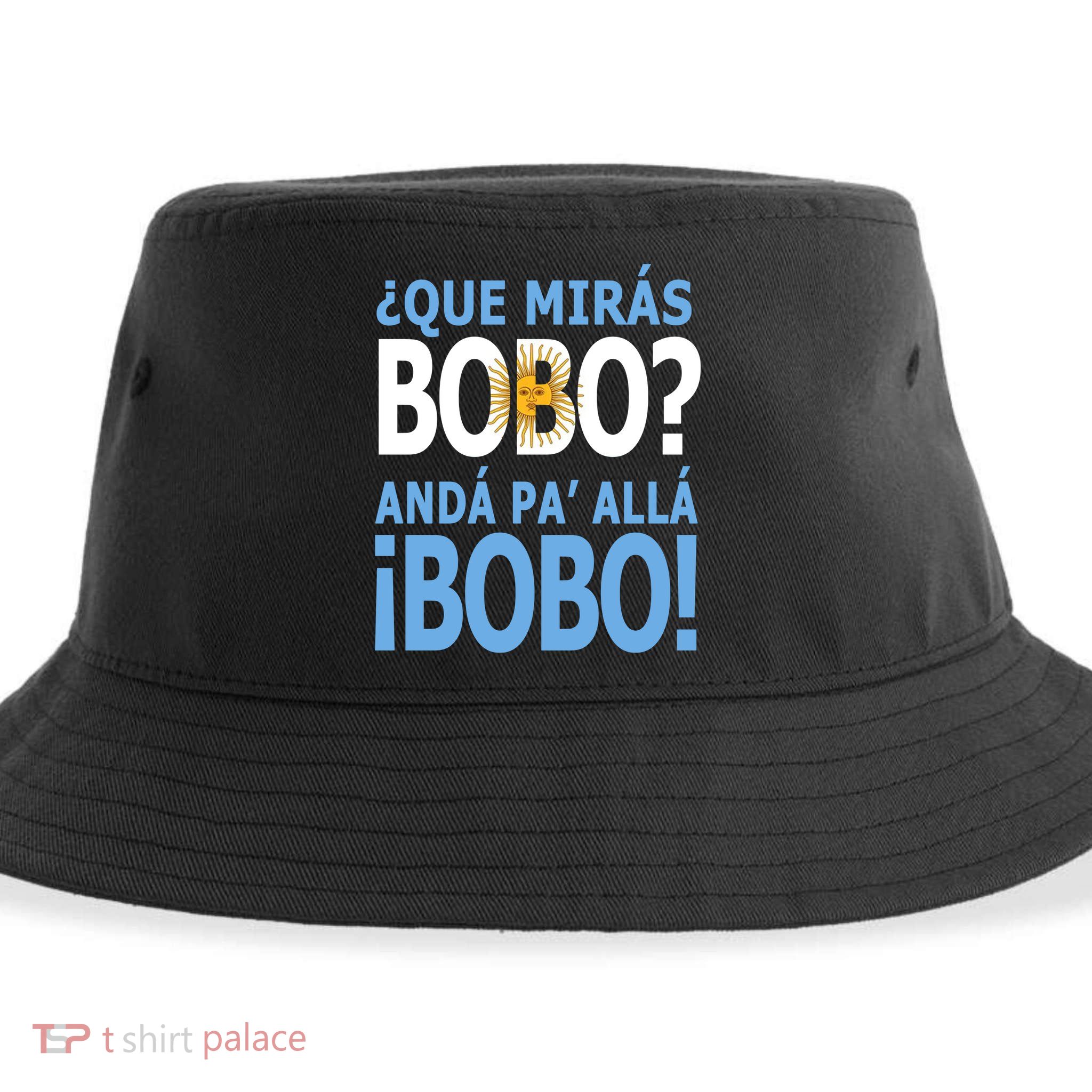 Que Mira´Bobo Argentina 10 Sustainable Bucket Hat