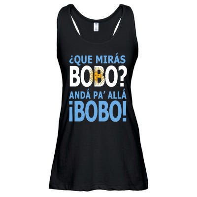 Que Mira´Bobo Argentina 10 Ladies Essential Flowy Tank