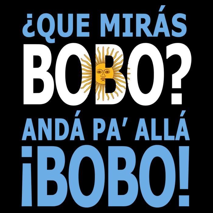 Que Mira´Bobo Argentina 10 Flat Bill Trucker Hat