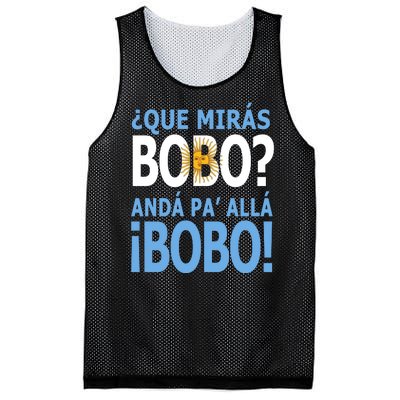 Que Mira´Bobo Argentina 10 Mesh Reversible Basketball Jersey Tank