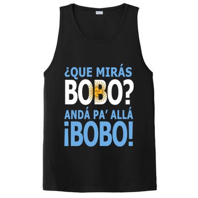 Que Mira´Bobo Argentina 10 PosiCharge Competitor Tank