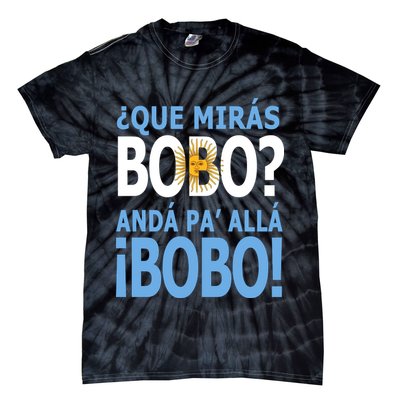 Que Mira´Bobo Argentina 10 Tie-Dye T-Shirt