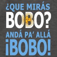 Que Mira´Bobo Argentina 10 Vector Backpack
