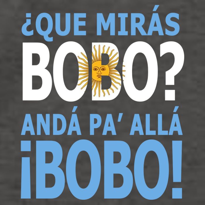 Que Mira´Bobo Argentina 10 Vector Backpack