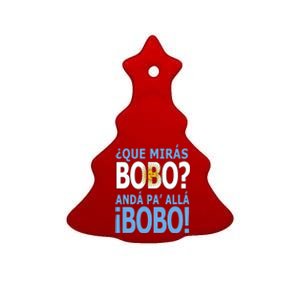 Que Mira´Bobo Argentina 10 Ceramic Tree Ornament