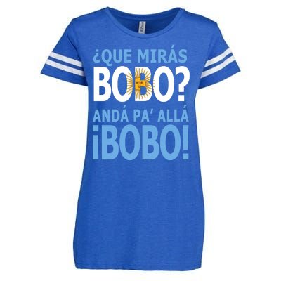 Que Mira´Bobo Argentina 10 Enza Ladies Jersey Football T-Shirt