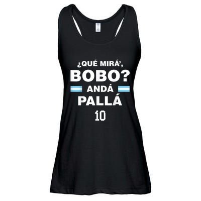 Que Mira´Bobo - Argentina 10 Ladies Essential Flowy Tank