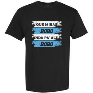 Qué Mira Bobo Meme Argentina Flag Funny  Garment-Dyed Heavyweight T-Shirt