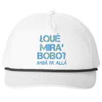 Qué Miras Bobo, Qué Mira Bobo Costume Snapback Five-Panel Rope Hat