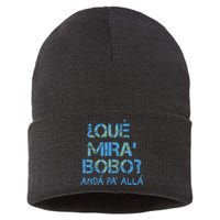 Qué Miras Bobo, Qué Mira Bobo Costume Sustainable Knit Beanie