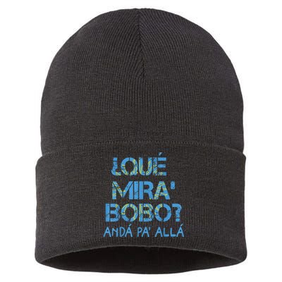 Qué Miras Bobo, Qué Mira Bobo Costume Sustainable Knit Beanie