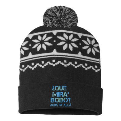 Qué Miras Bobo, Qué Mira Bobo Costume USA-Made Snowflake Beanie