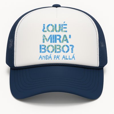 Qué Miras Bobo, Qué Mira Bobo Costume Trucker Hat