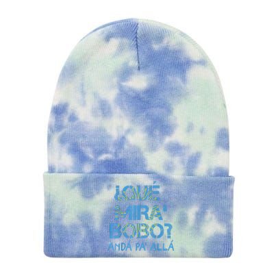 Qué Miras Bobo, Qué Mira Bobo Costume Tie Dye 12in Knit Beanie