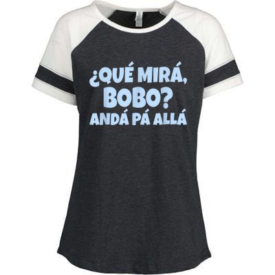 Qué Miras Bobo Qué Mira Bobo Enza Ladies Jersey Colorblock Tee