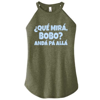 Qué Miras Bobo Qué Mira Bobo Women's Perfect Tri Rocker Tank