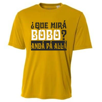 Qué Miras Bobo Qué Mira Bobo Cooling Performance Crew T-Shirt