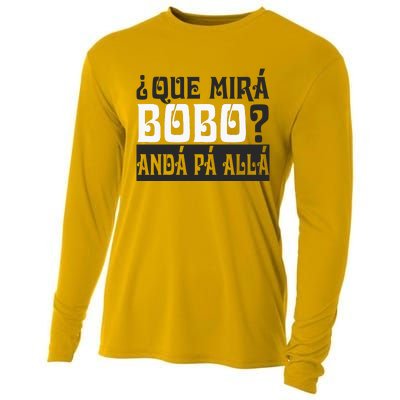 Qué Miras Bobo Qué Mira Bobo Cooling Performance Long Sleeve Crew