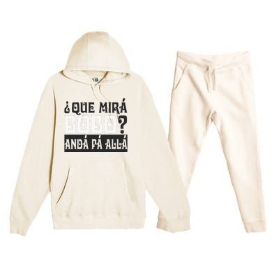 Qué Miras Bobo Qué Mira Bobo Premium Hooded Sweatsuit Set