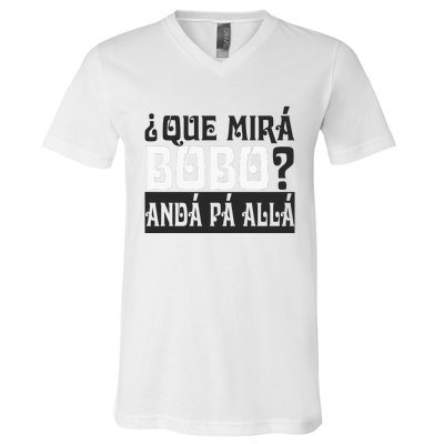 Qué Miras Bobo Qué Mira Bobo V-Neck T-Shirt