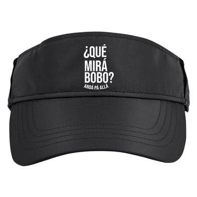 Qué Miras Bobo Qué Mira Bobo Gift Design Adult Drive Performance Visor