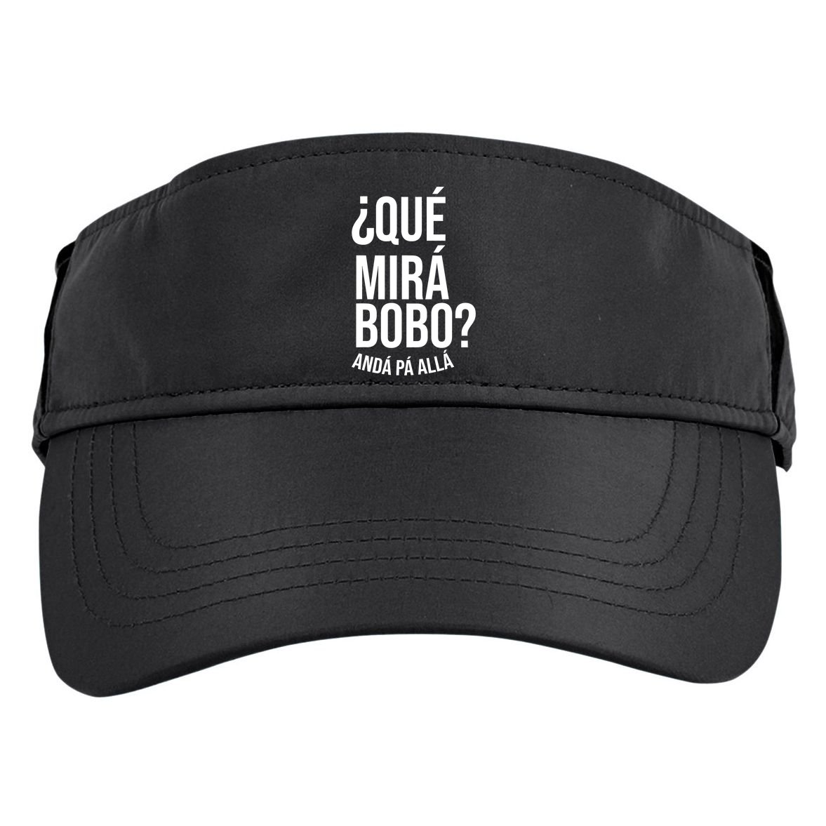 Qué Miras Bobo Qué Mira Bobo Gift Design Adult Drive Performance Visor
