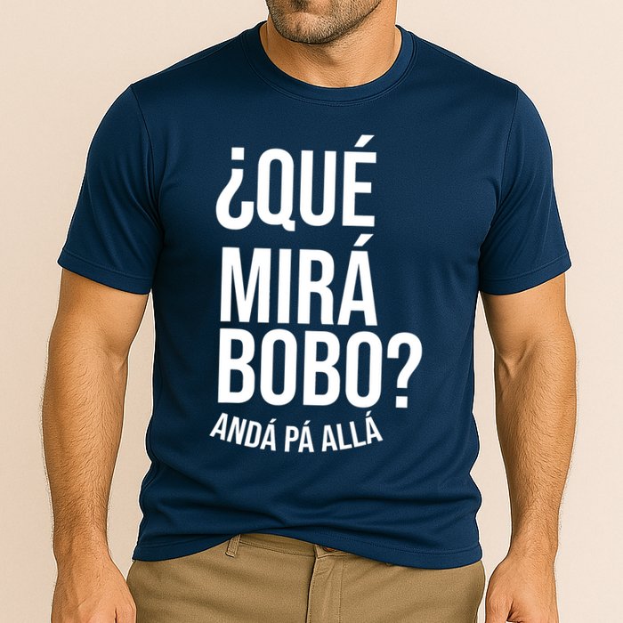 Qué Miras Bobo Qué Mira Bobo Gift Design Cooling Performance Crew T-Shirt