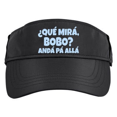 Qué Miras Bobo Qué Mira Bobo Funny Meme Adult Drive Performance Visor