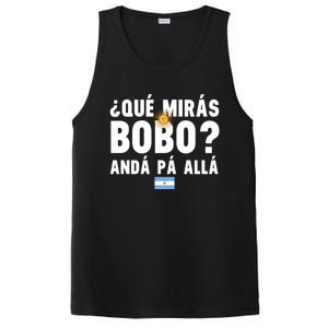 Qué Mira Bobo Sarcastic Saying Viral Meme From Argentina Design PosiCharge Competitor Tank