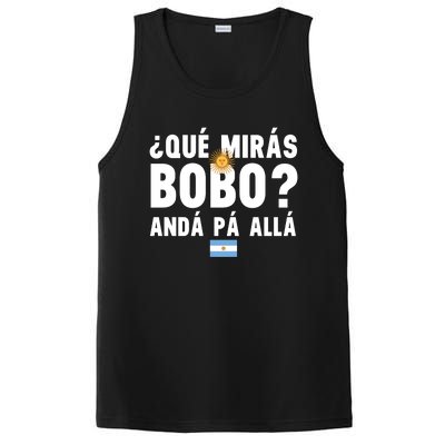 Qué Mira Bobo Sarcastic Saying Viral Meme From Argentina Design PosiCharge Competitor Tank