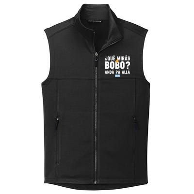 Qué Mira Bobo Sarcastic Saying Viral Meme From Argentina Design Collective Smooth Fleece Vest