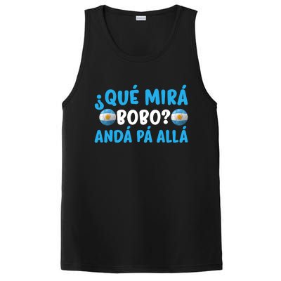 Qué Mira Bobo,Qué Miras Bobo Funny And Viral Meme Argentina PosiCharge Competitor Tank