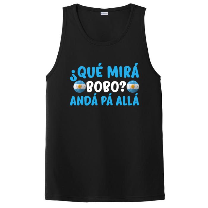 Qué Mira Bobo,Qué Miras Bobo Funny And Viral Meme Argentina PosiCharge Competitor Tank