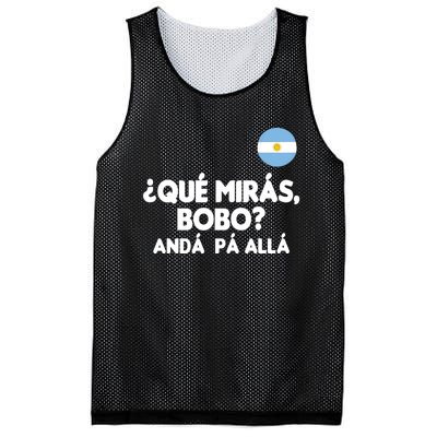 Qué Miras Bobo Qué Mira Bobo Gift Mesh Reversible Basketball Jersey Tank