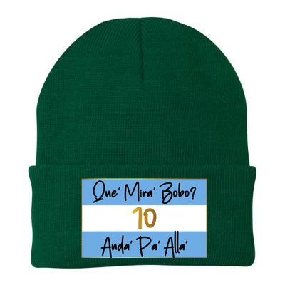 Que Mira Bobo Viral Argentina Funny Knit Cap Winter Beanie