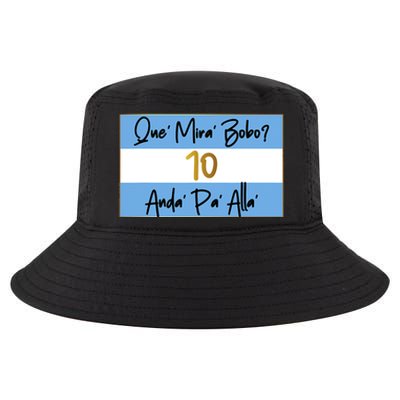 Que Mira Bobo Viral Argentina Funny Cool Comfort Performance Bucket Hat