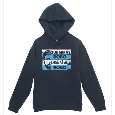 qué mirás bobo, andá pa' allá funny speech Urban Pullover Hoodie