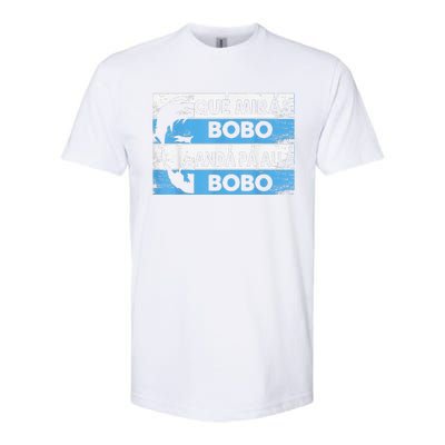 qué mirás bobo, andá pa' allá funny speech Softstyle CVC T-Shirt