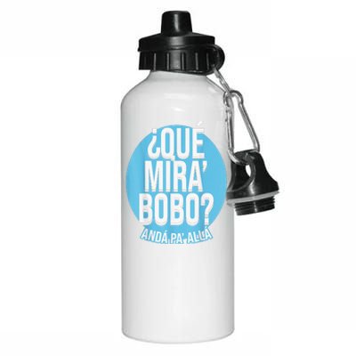 Qué Miras Bobo, Qué Mira Bobo Costume Aluminum Water Bottle