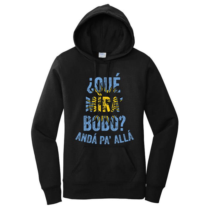 Qué Miras Bobo, Qué Mira Bobo Costume Women's Pullover Hoodie