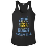 Qué Miras Bobo, Qué Mira Bobo Costume Ladies PosiCharge Competitor Racerback Tank