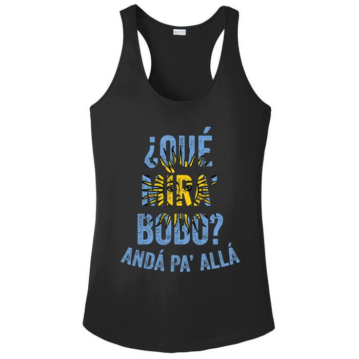 Qué Miras Bobo, Qué Mira Bobo Costume Ladies PosiCharge Competitor Racerback Tank