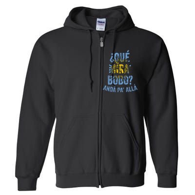 Qué Miras Bobo, Qué Mira Bobo Costume Full Zip Hoodie