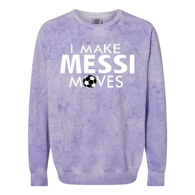 Que Mira Bobo Argentina Gift Champion 2022 World Soccer Colorblast Crewneck Sweatshirt