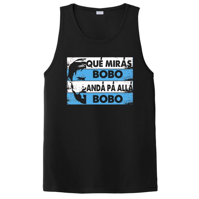 Qué Mirás Bobo, Andá Pa' Allá Funny Speech Messi Design PosiCharge Competitor Tank