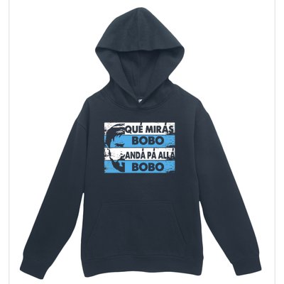 Qué Mirás Bobo, Andá Pa' Allá Funny Speech Messi Design Urban Pullover Hoodie